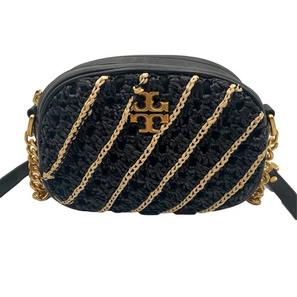Tory Burch Kira Small Crochet Camera Bag - Picture 1 of 8